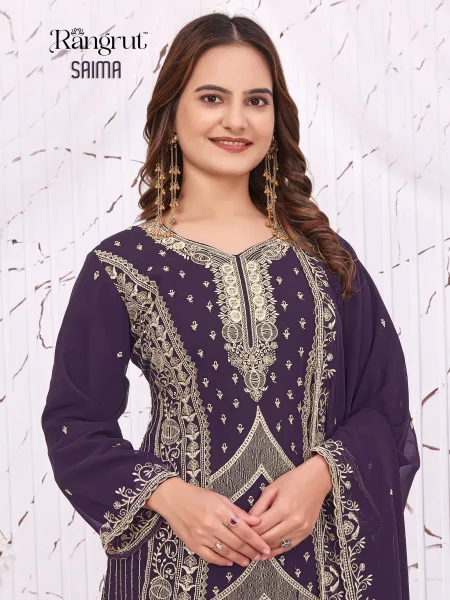 Saima By Banwery Blooming Georgette Salwar Kameez